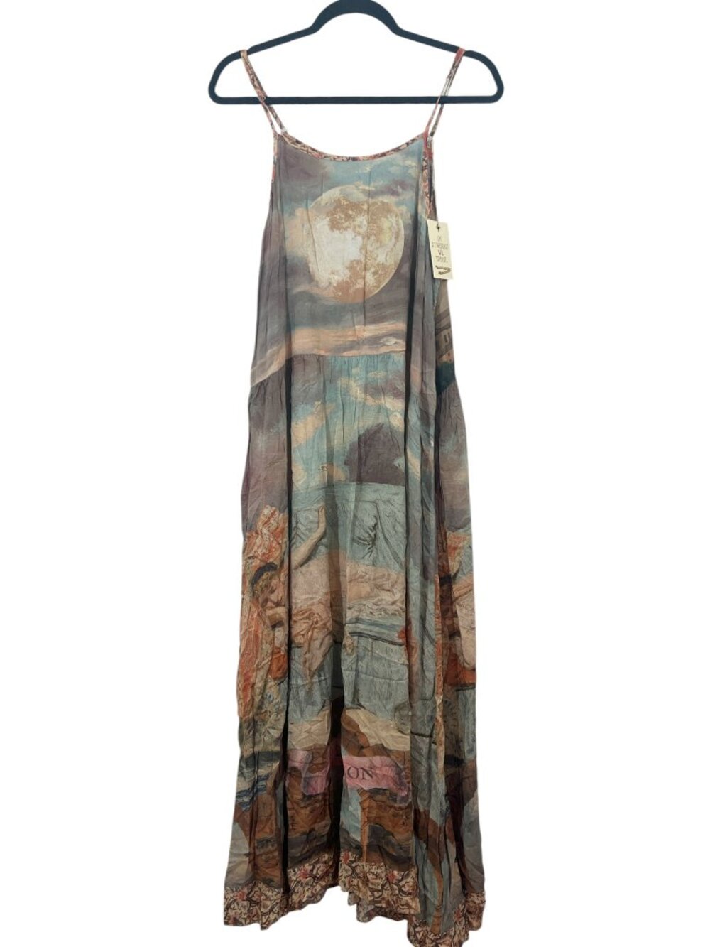 Market of Stars Boheme Slip Dress Imaginarium L/XL New $148